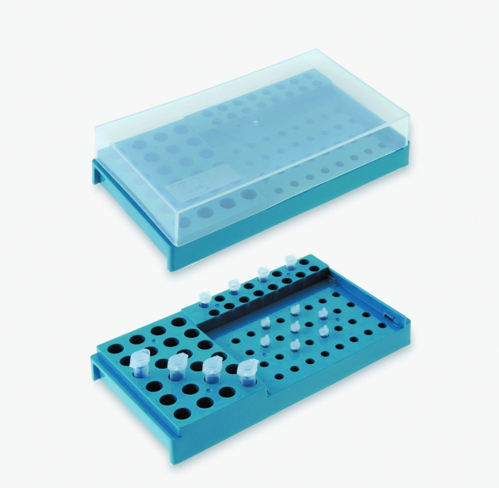 Portoir modulable pour tubes PCR, PP