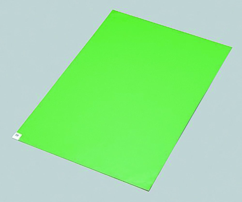 Sticky Mats ASPURE, MDPE, antibacterial | Colour: green