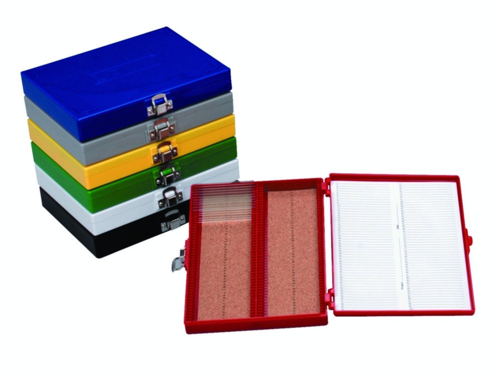Microscope slide boxes | To hold microscope slides: 100