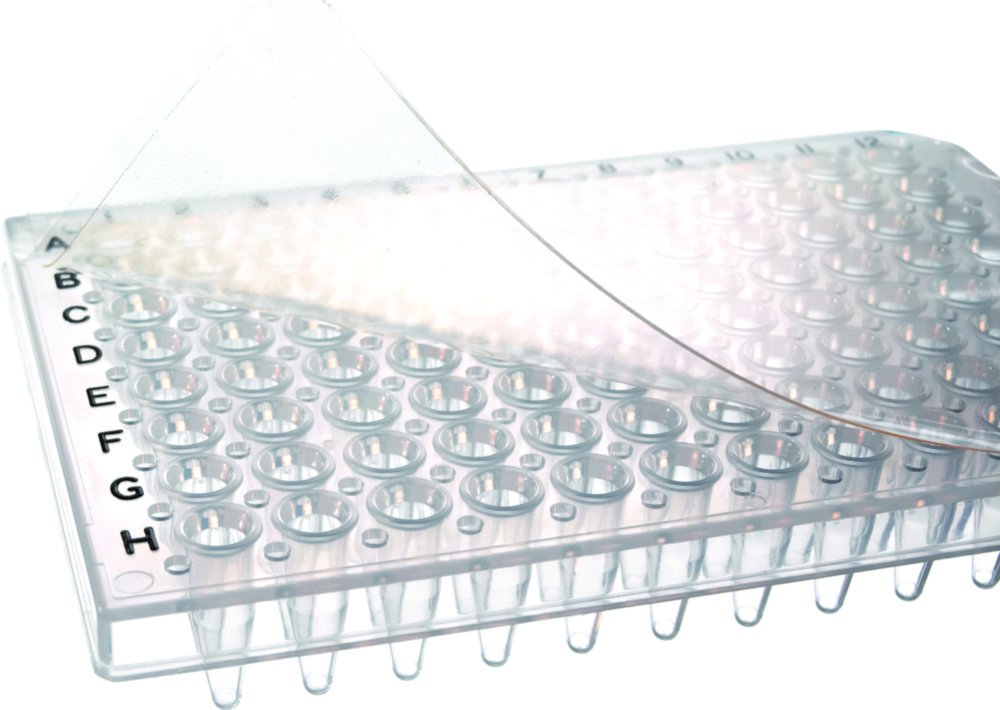 Film de scellage et feuille adhésive - LLG pour plaque PCR | Description: Film PCR