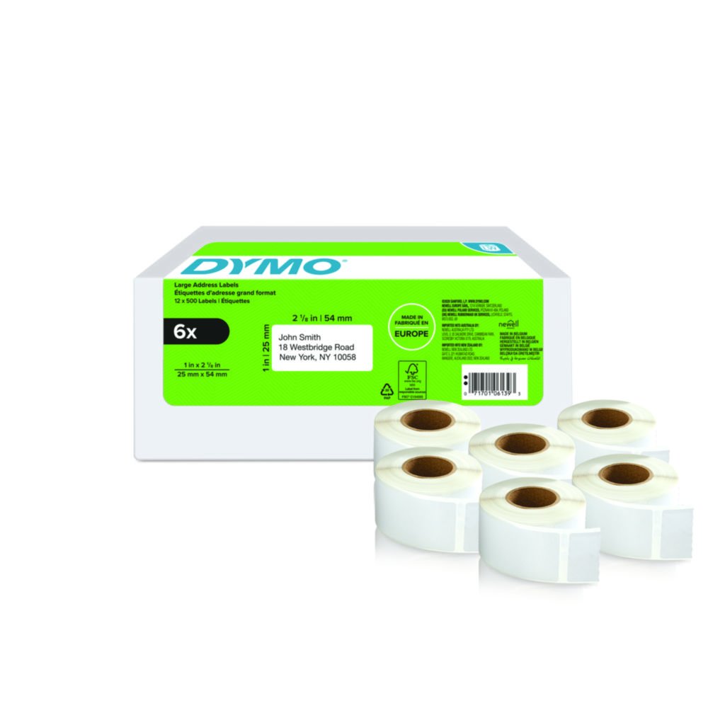 Étiquettes LabelWriter™ pour imprimantes d'étiquettes DYMO®