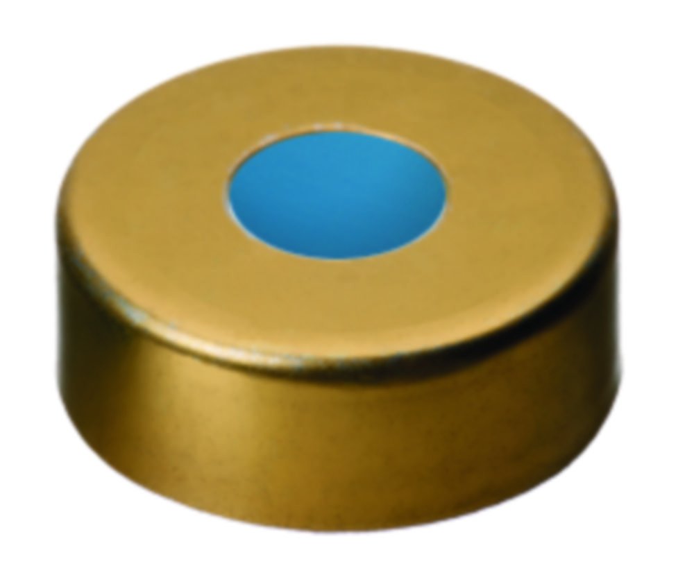 LLG-Steel Crimp Seals ND20, ready assembled, magnetic | Colour: Gold