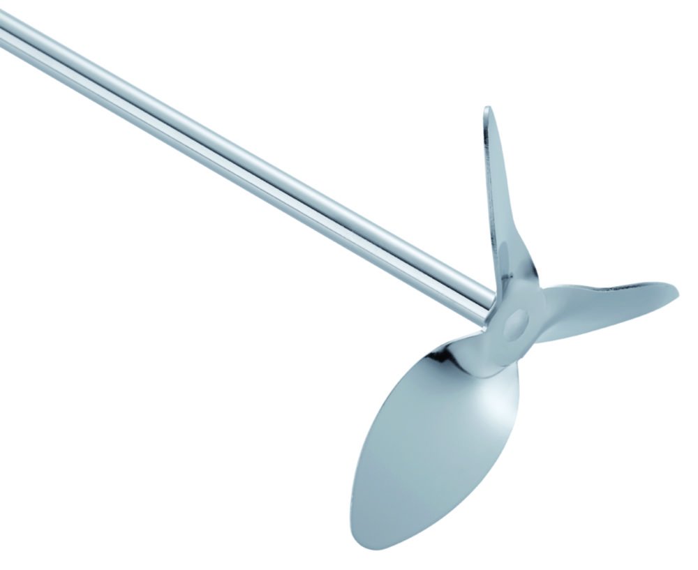 Propeller stirring rotors, 3-blade, stainless steel 1.4305 | Type: R 1388