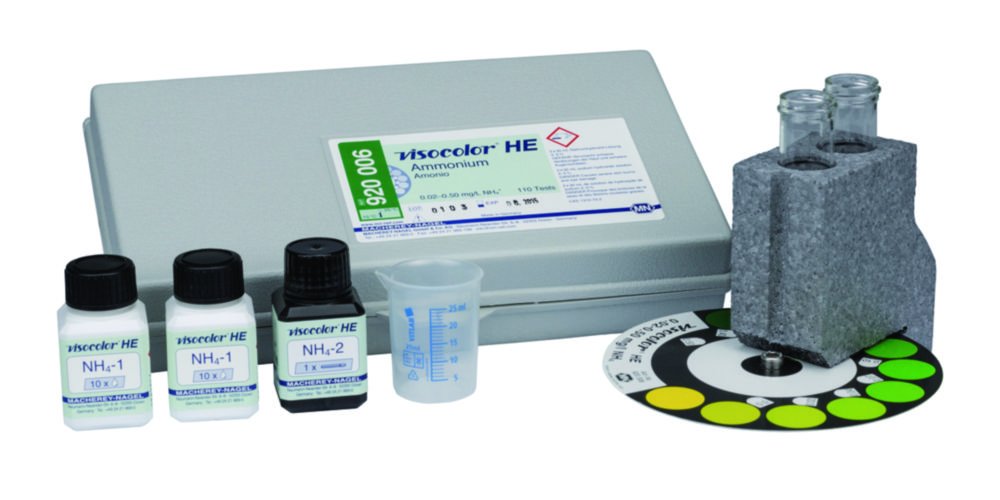 Test kits, VISOCOLOR®HE for water analysis | Type: Ammonium