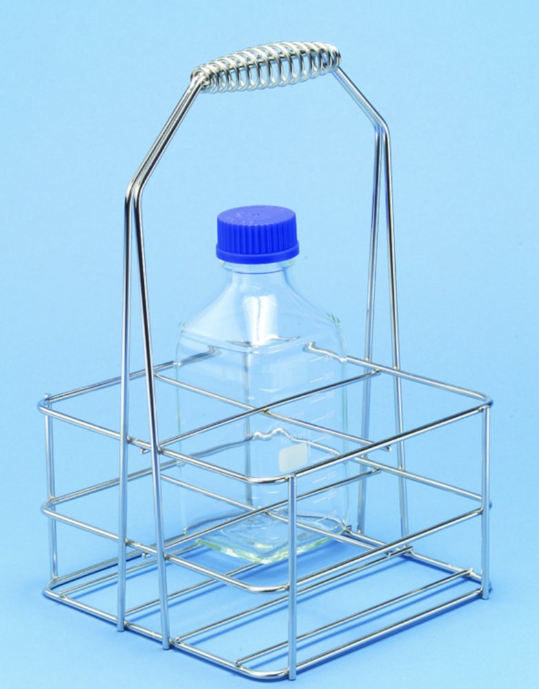 Flaschenträger für DURAN-Vierkantflaschen