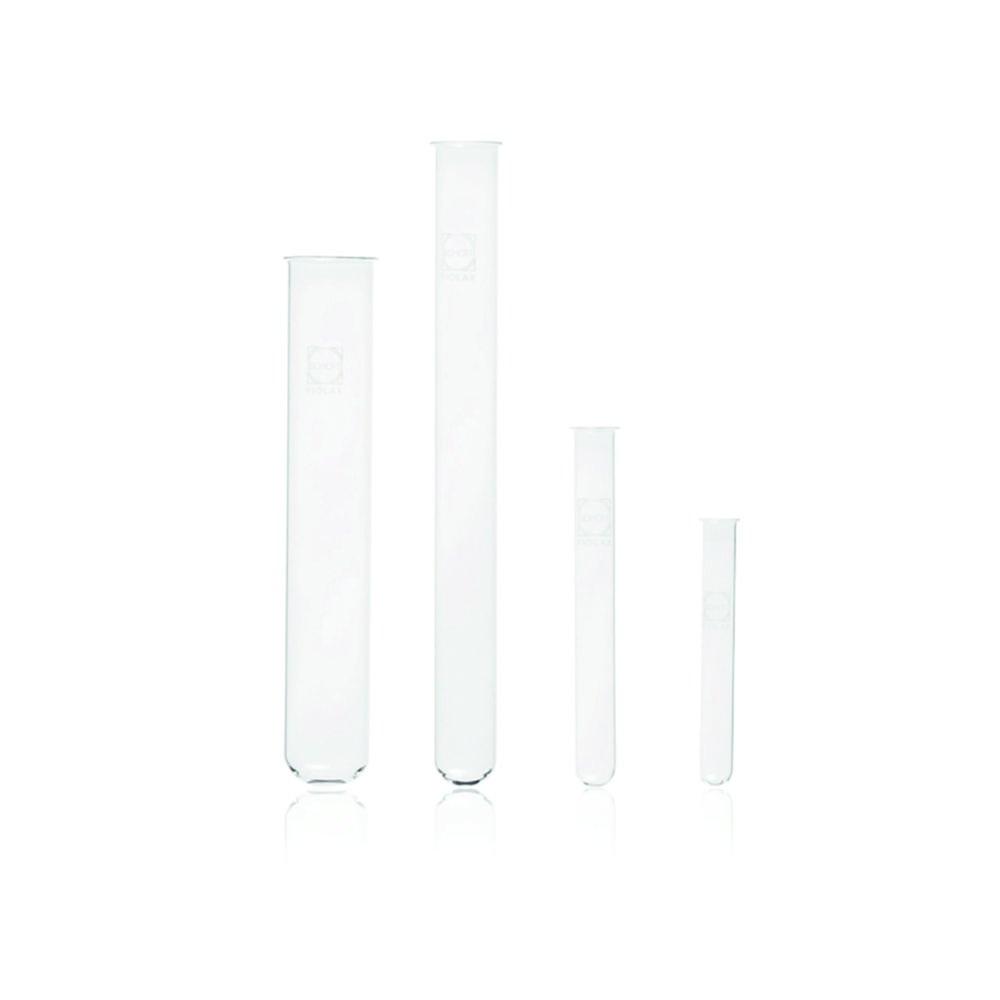 Reagenzgläser, Fiolax®-Glas | Abmessungen (ØxL): 10 x 75 mm
