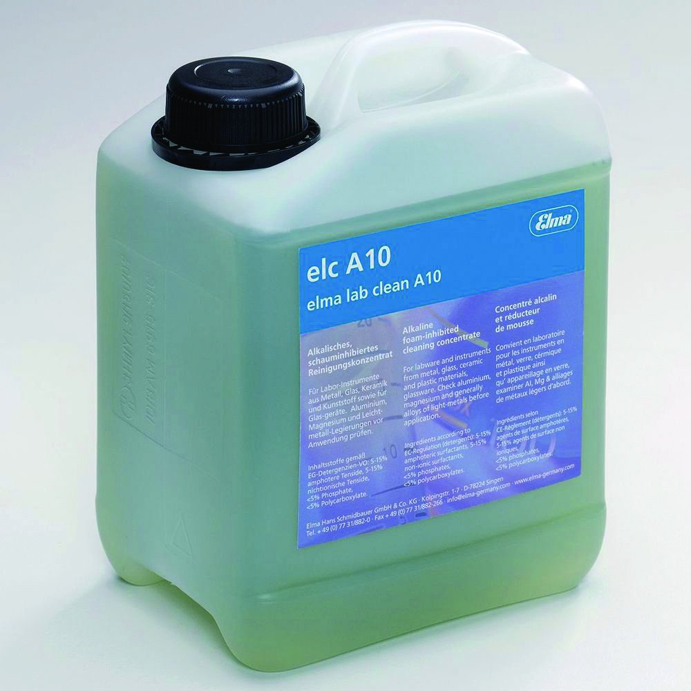Concentrate for ultrasonic baths elma tec clean A3 | Capacity l: 2.5