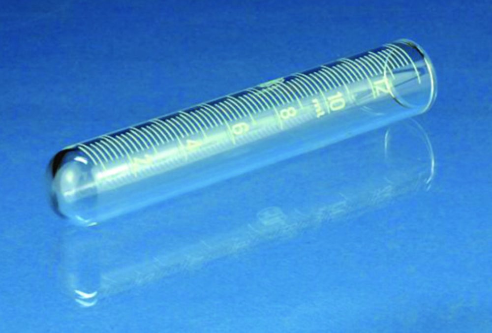Centrifuge tubes, round bottom, AR glass®, graduated