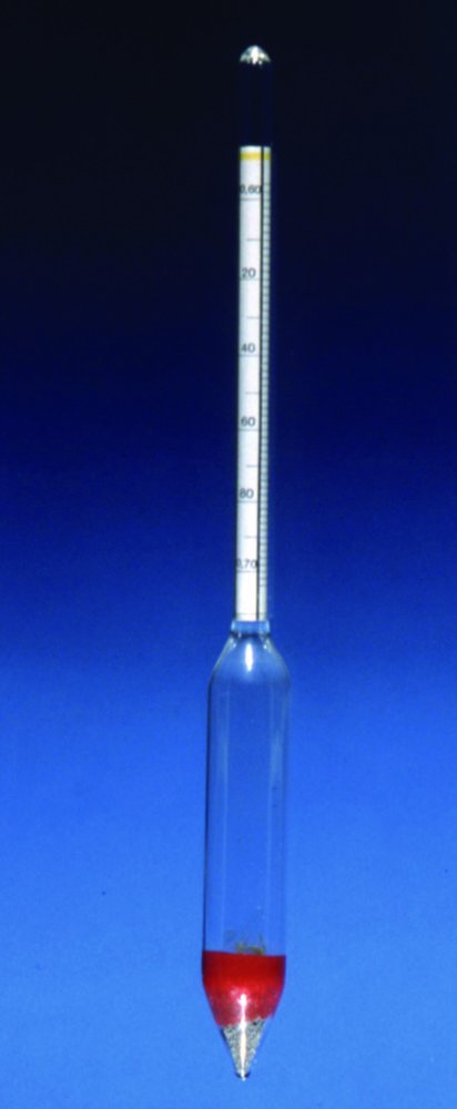 Hydrometers, density | Measuring range g / ml: 1.700 ... 1.800