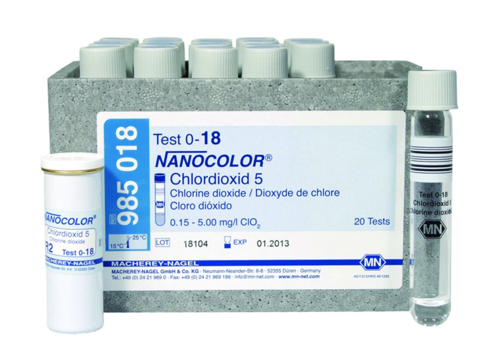 Tests en cuve ronde NANOCOLOR® Chlore / Chlorure