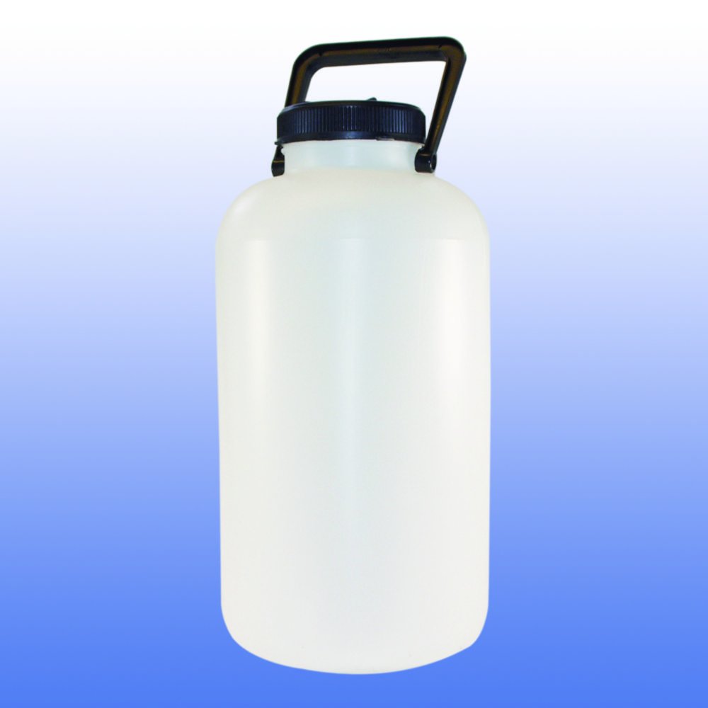 LLG-Ballonflasche, Weithals, HDPE | Nennvolumen: 10 l