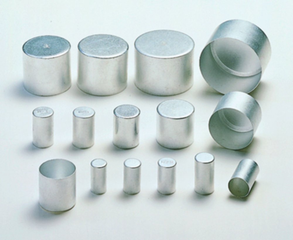 Aluminium caps, pure aluminium | Int. diam. mm: 11
