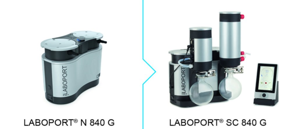 Kits de conversion pour pompes à vide à membrane LABOPORT® N 820 G / N 840 G | Description: Kit de conversion N 840 G en SC 840 G