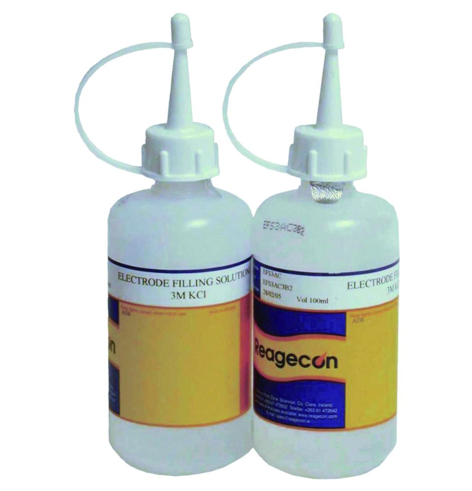 Electrode filling (Electrolyte) solutions | Type: Saturated Potassium (KCI)