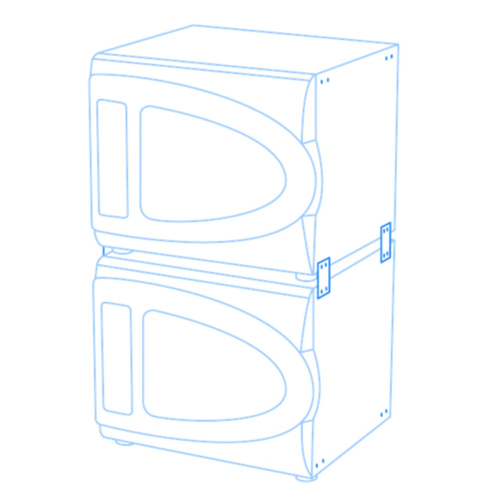 Accessoires pour incubateur à agitation ES-20/80 | Description: Kit d'empilage 2 x ES-20/80