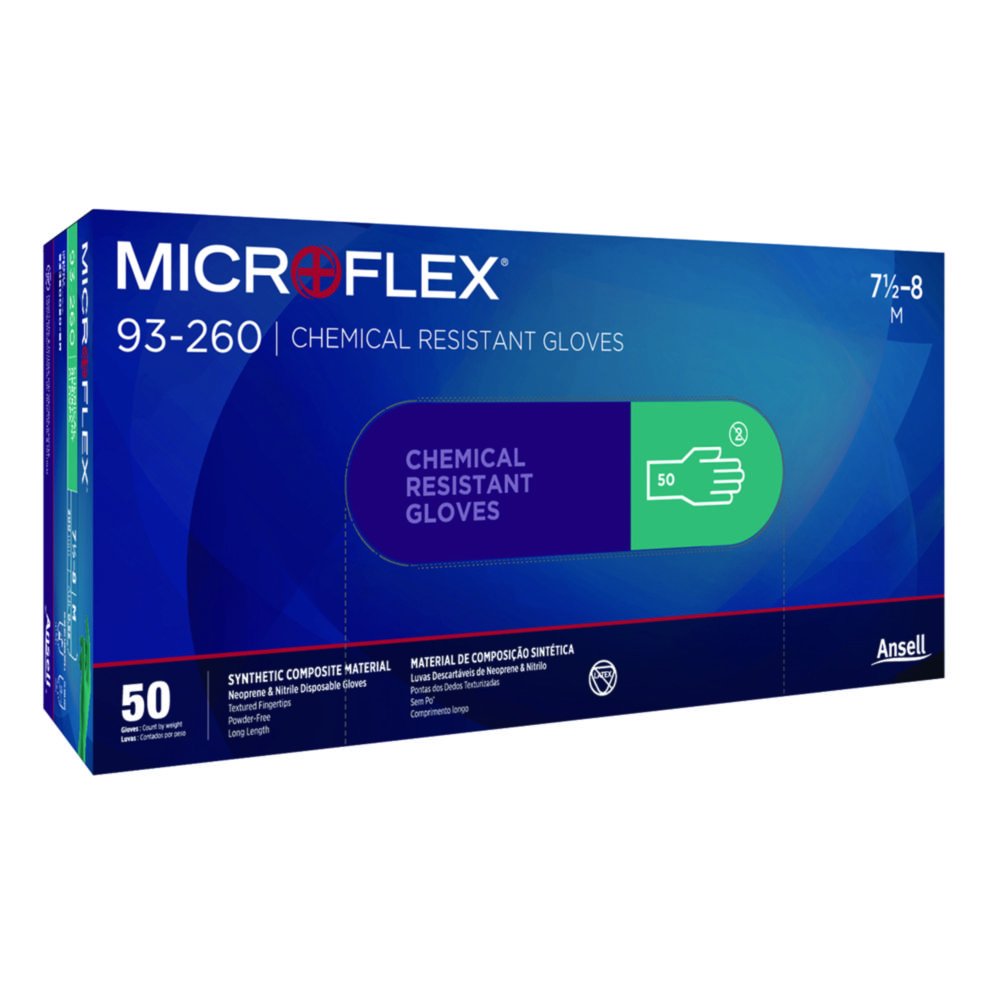 Einmalhandschuhe Microflex® 93-260, Nitril Neopren | Handschuhgröße: XXL (10,5 - 11)