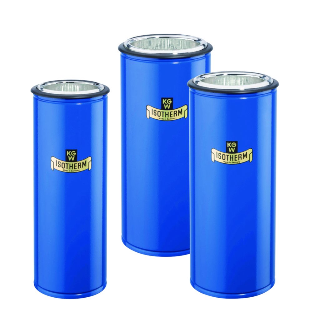 Dewar flasks, cylindrical, for CO2 and LN2 | Type: 17 C