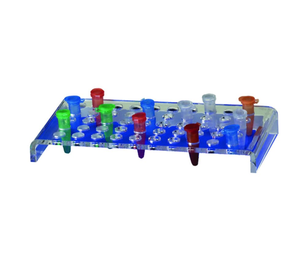 Tube holders for microplate shaker SH-200 / microplate incubator INC-200D | Description: Tube holder for 1.5 ml tubes