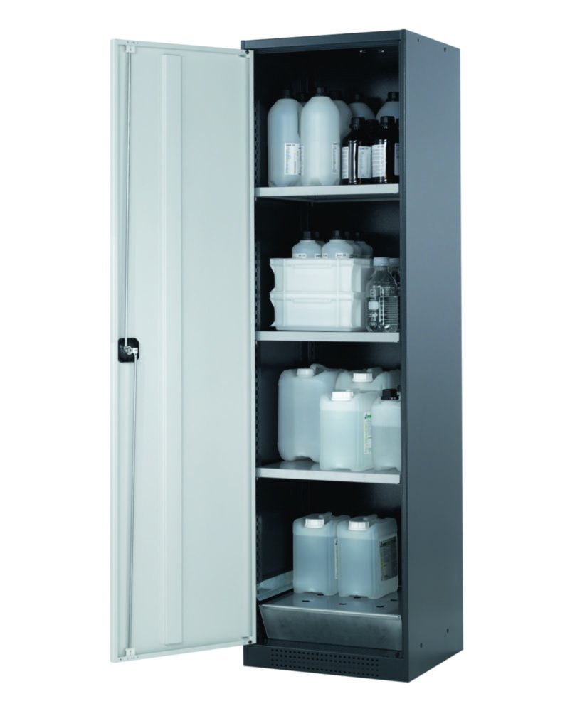 Cabinets for chemicals CS-CLASSIC with wing doors | Description: Cabinet for chemicals CS.195.054