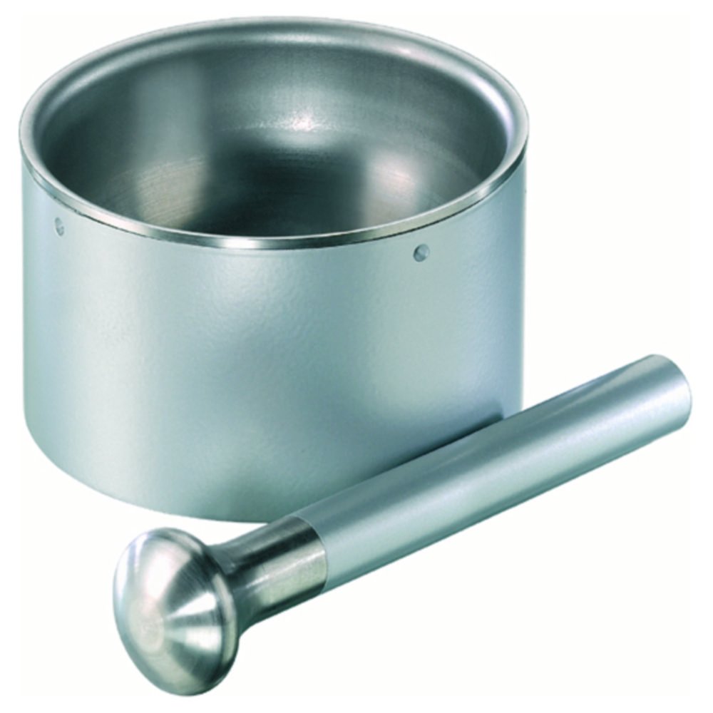 Mortar and pestle sets, stainless steel | Capacity ml: 450