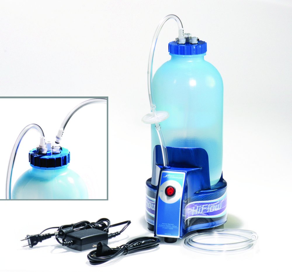 Hiflow vacuum aspirator system with pump | Type: Hiflow vacuum aspirator system with pump