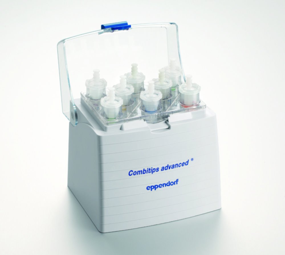 Accessories for Pipette tips, Eppendorf Combitips advanced® | Type: advanced® Rack for 8 Combitips