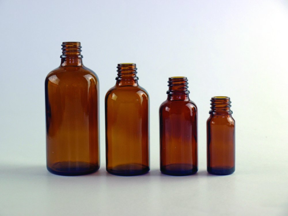 Dropping bottles, pipette bottles, amber glass | Nominal capacity: 10 ml
