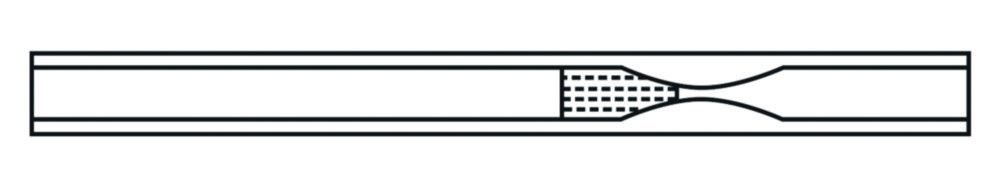 Einlass-Liner und O-Ringe für Agilent GC | Beschreibung: Split/Splitless Tapered FAST FocusLiner®