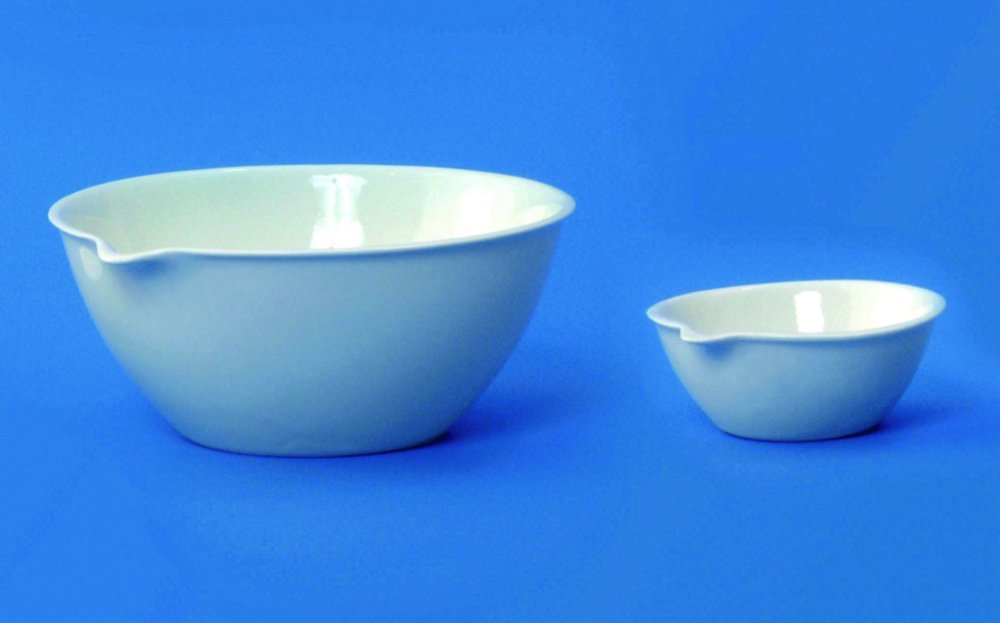 LLG-Evaporating dishes with flat bottom, porcelain, medium form | Nominal capacity: 1000 ml