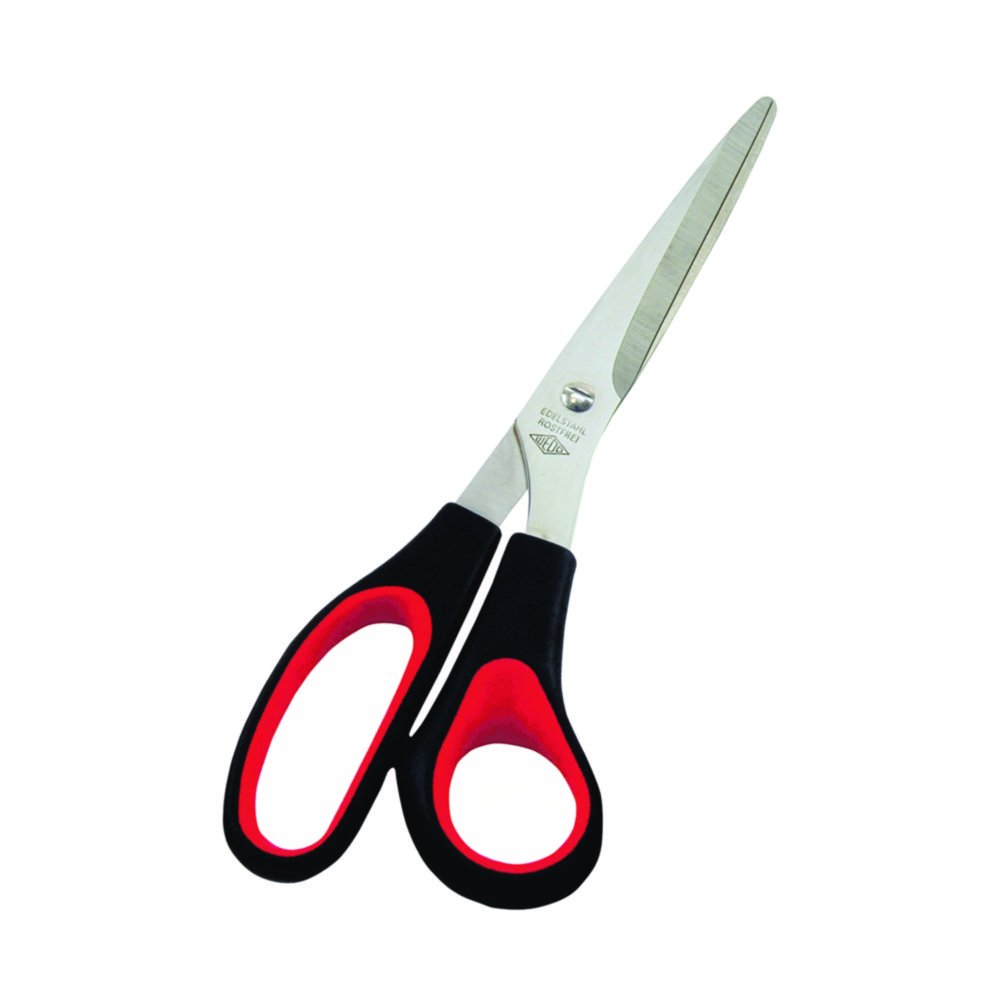 Universal scissors, stainless steel, plastic handle | Version: Straight