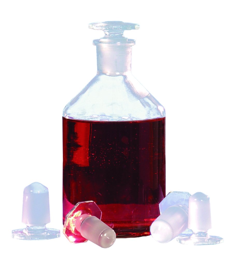 Probennahmeflaschen behrotest® mit Glasstopfen, Borosilikatglas 3.3. | Typ: PFL 1000