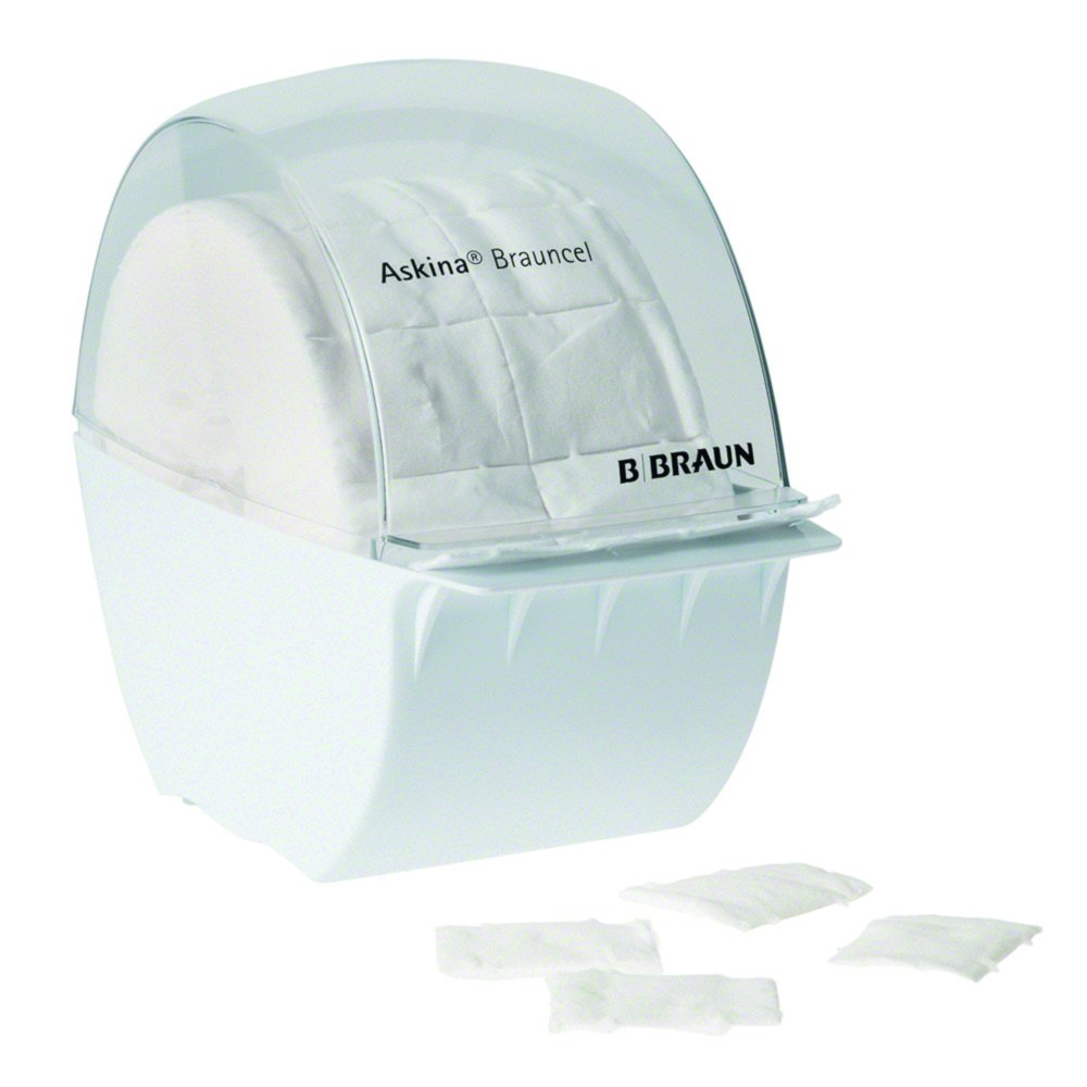 Askina® Brauncel® cellulose absorbent pads | Description: Dispenser