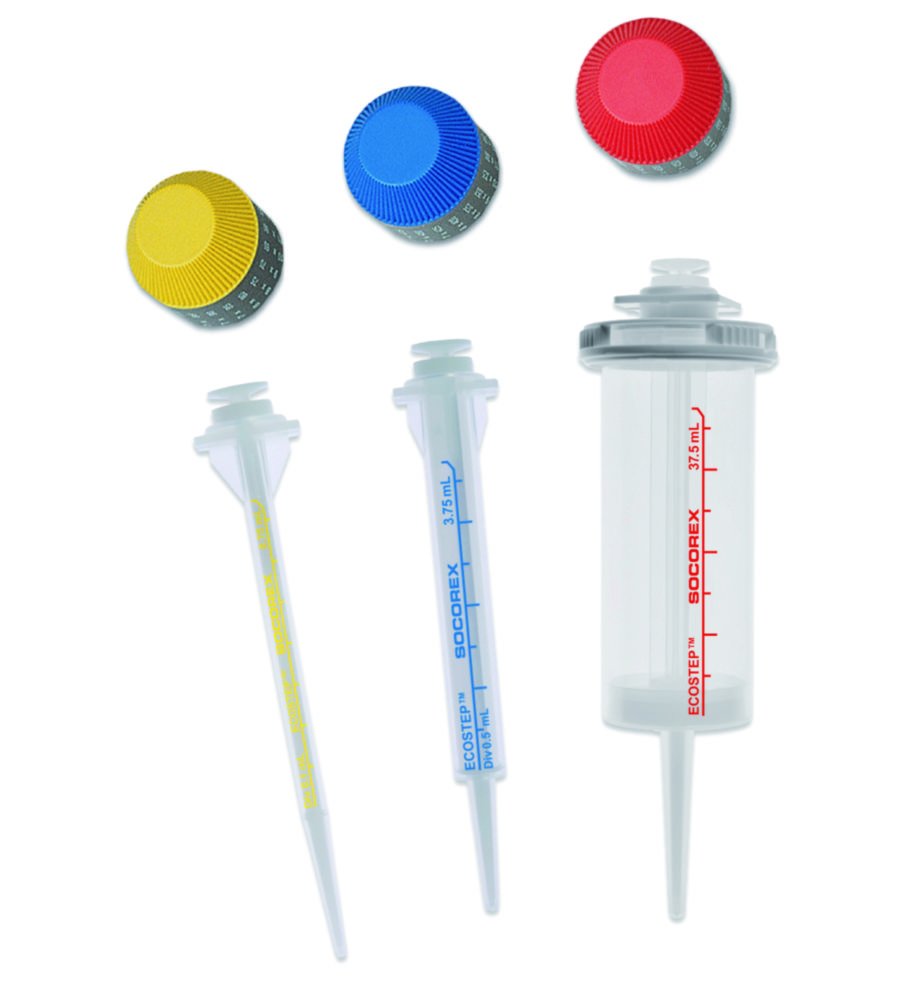 Syringe tips, Ecostep for Stepper™ 411/416 | Nominal capacity: 37.5 ml