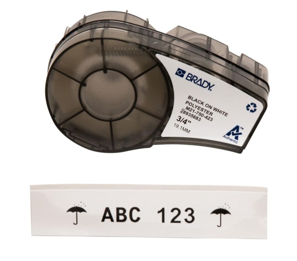 Polyester-Etikettenband für Etikettendrucker M210/M210-LAB | Typ: M21-750-423