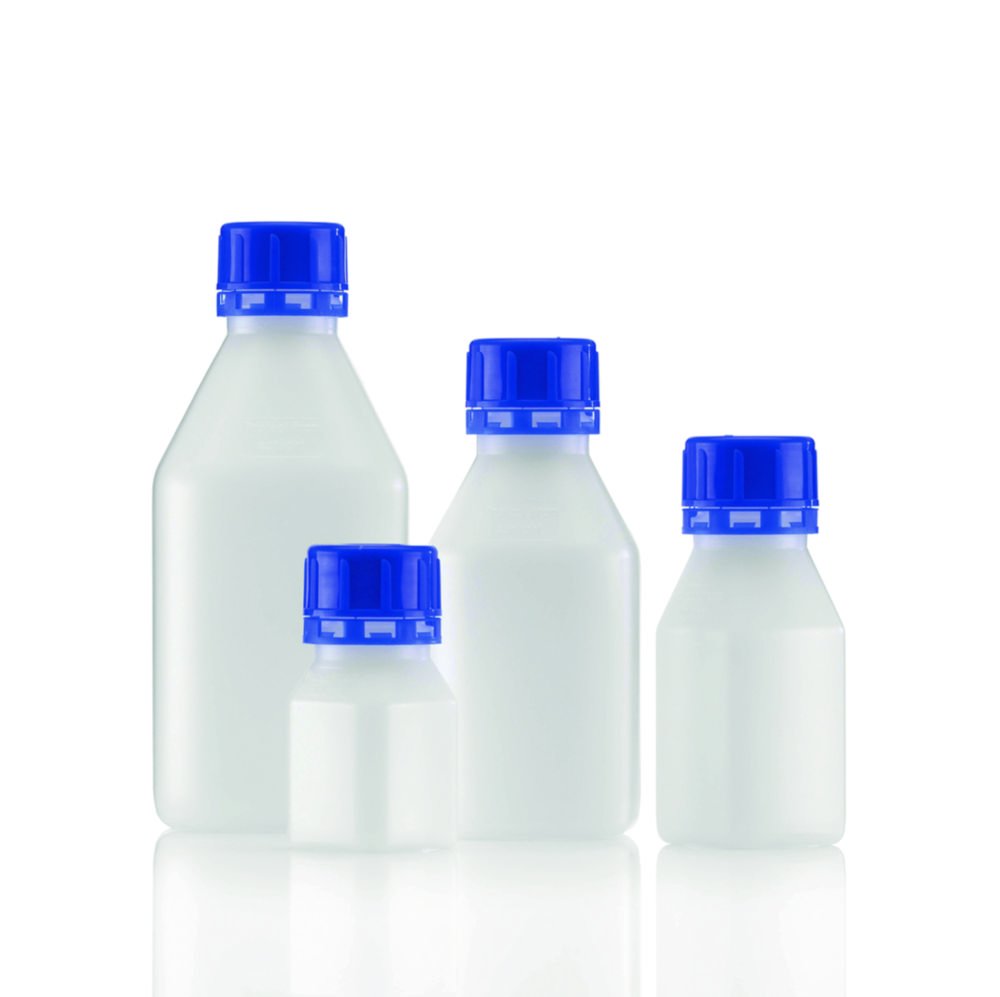 Enghalsflaschen ohne Verschluss Serie 310 "Safe Grip", HDPE | Nennvolumen: 500 ml