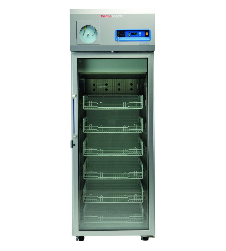 Pharmazie-Hochleistungskühlschränke TSX, bis 2 °C, mit Glastür