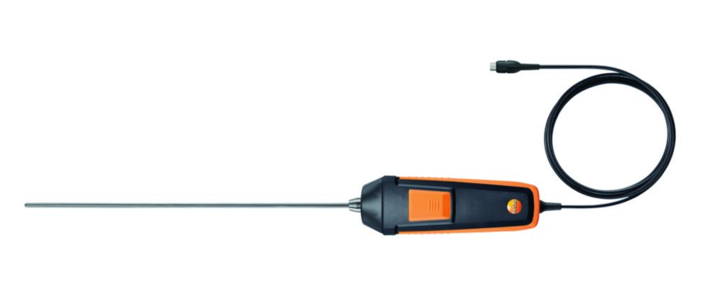 Sonde numérique Pt100 à immersion/à pénétration pour appareils de mesure testo | Longueur: 295 mm