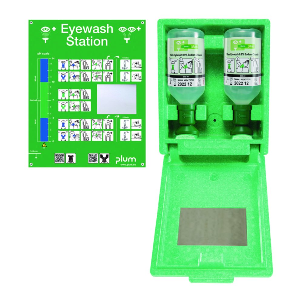 Eyewash station with 2 eyewash bottles | Type: 4650