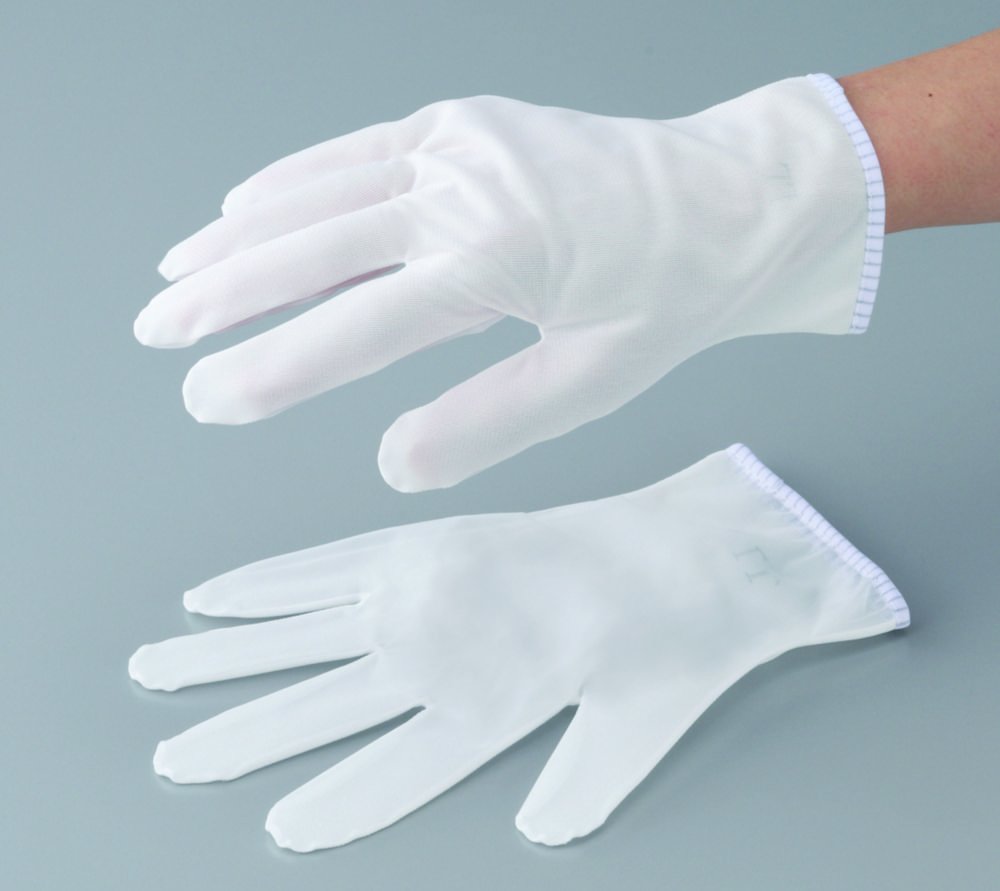 Gloves ASPURE ASPERITY DETECTING, white, left hand | Glove size: L