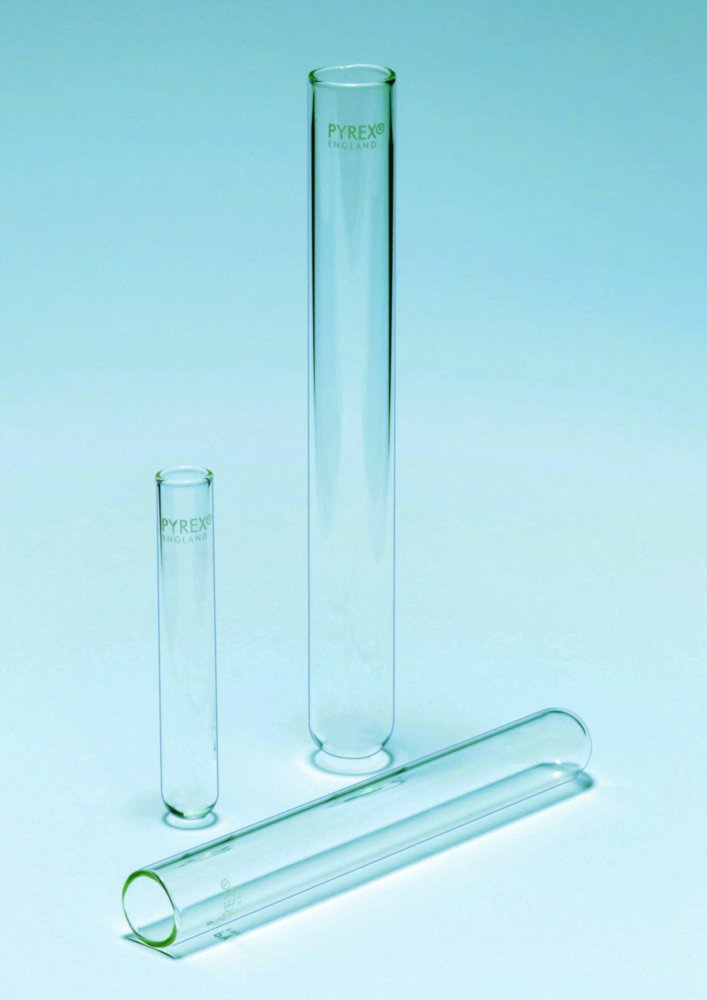 Test tubes, PYREX® borosilicate glass | Dimensions (ØxL): 16 x 100 mm