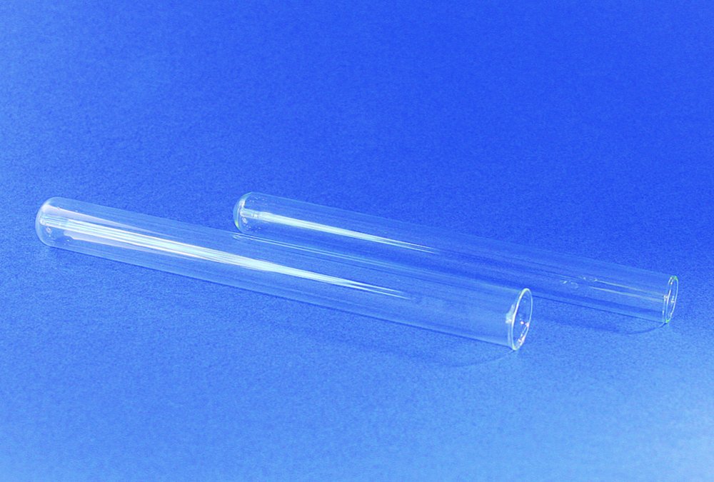 Tube à essais, en verre sodocalcique | Dimensions (ØxL): 10 x 100 mm