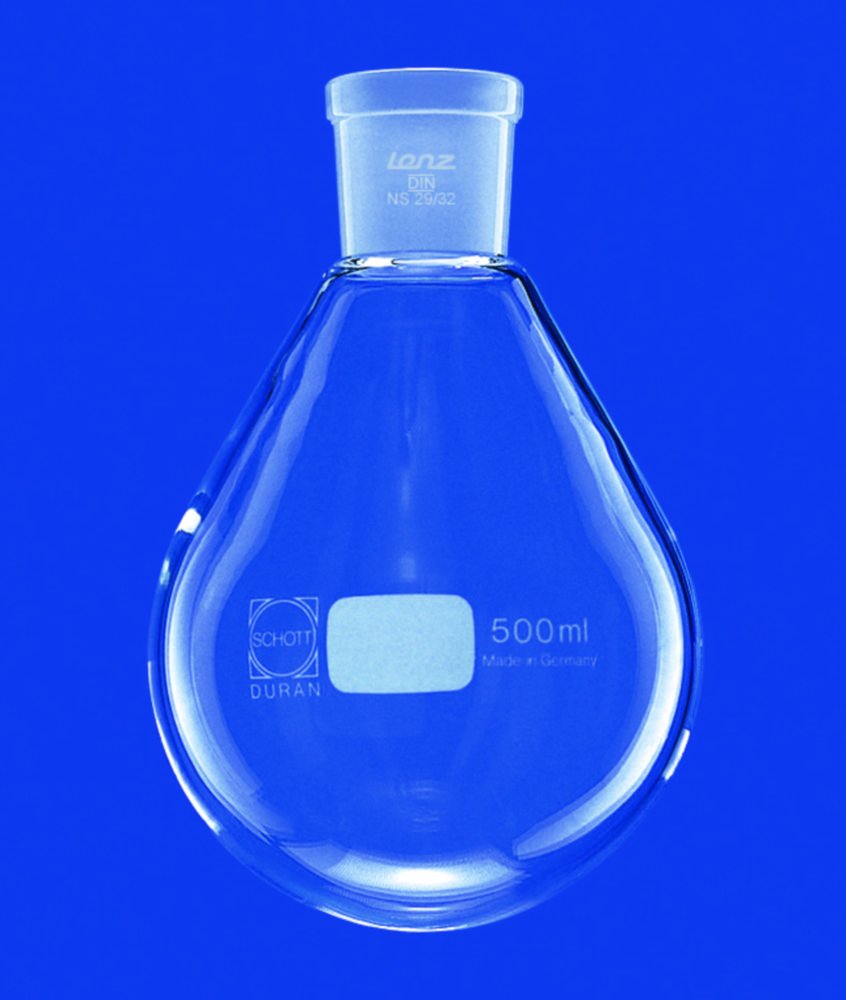 Ballon évaporateur avec rodage conique, en verre DURAN ® | Volume nominal: 250 ml