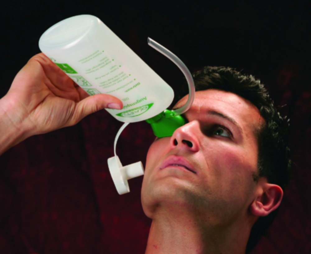Flacon de rinçage ophtalmologique, avec coupelle | Type: Flacon de rinçage ophtalmologique, avec coupelle, 600 ml