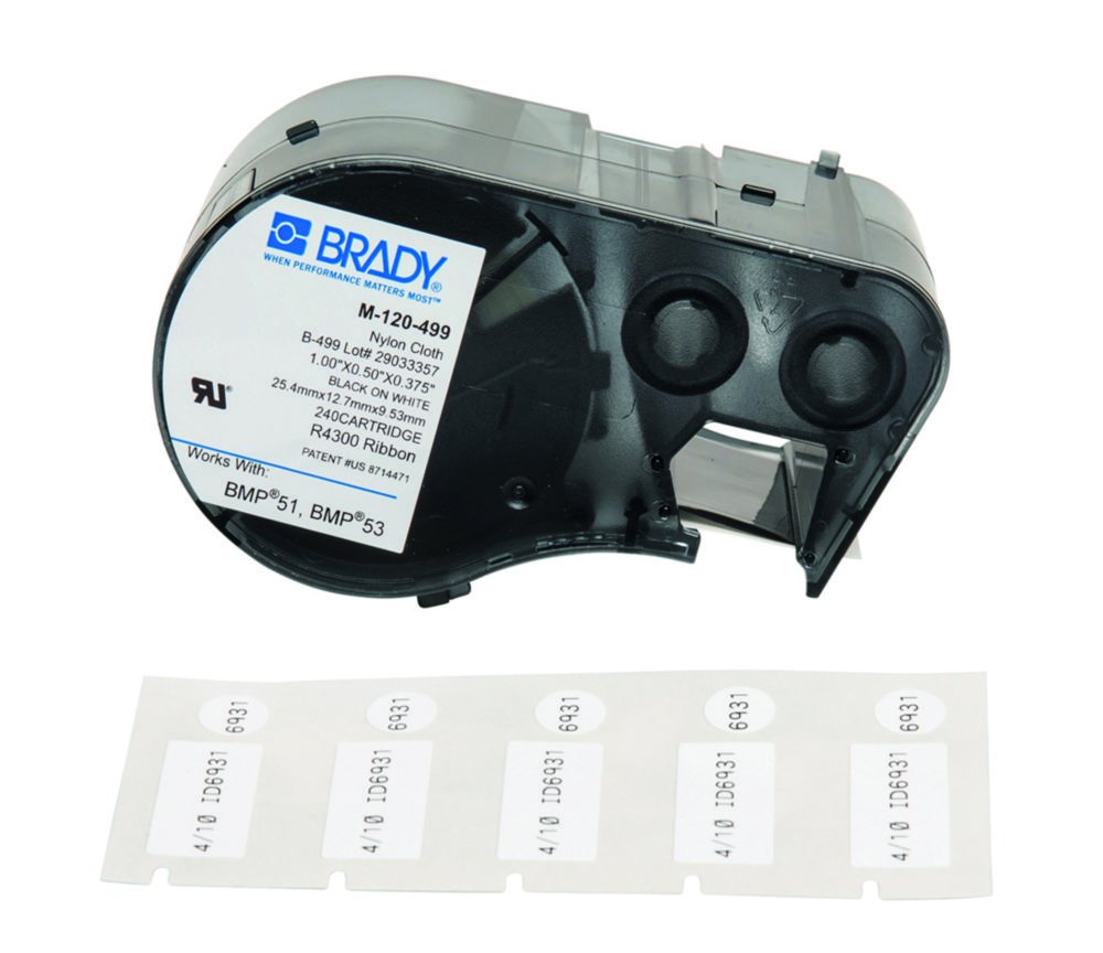 Étiquettes pour imprimante d'étiquettes BMP®51, kit | Type: M5-120-492