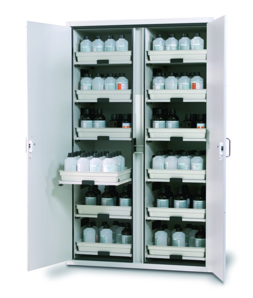 Cabinets for Acids and Alkalis SL-CLASSIC with Wing Doors