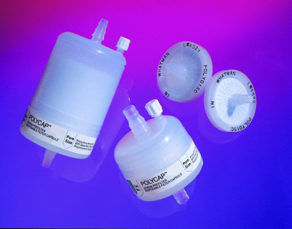 Filtre en ligne jetable Polydisc TF™ | Taille des pores µm: 0.10