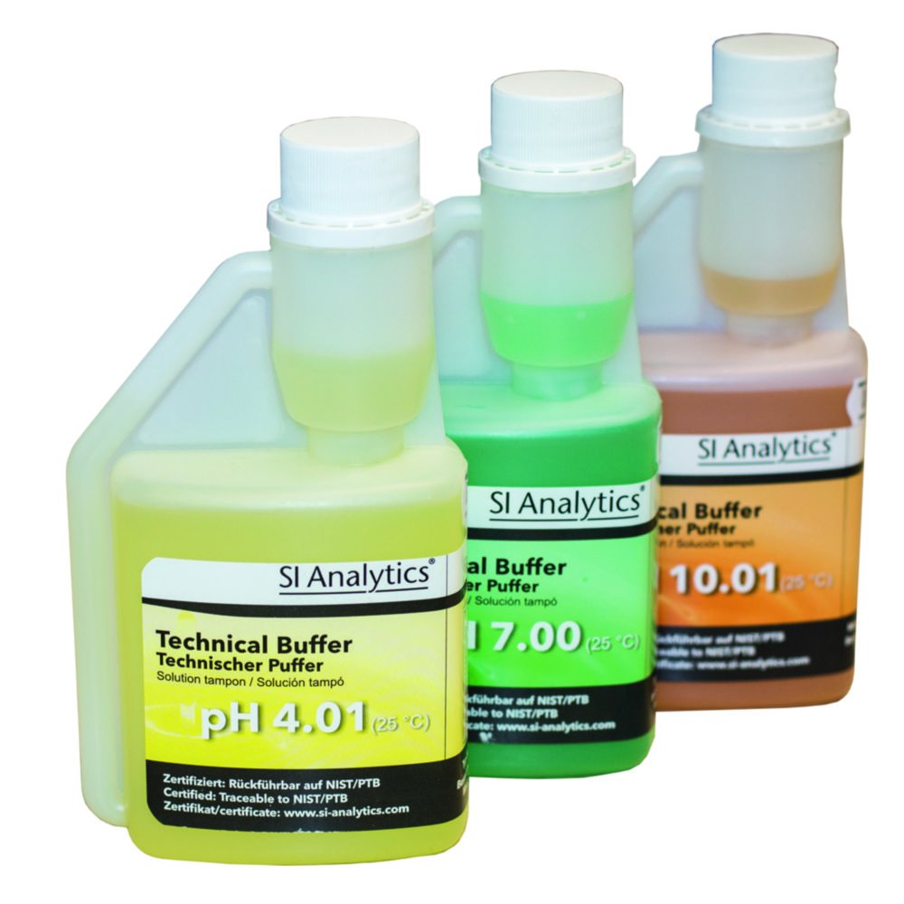 Tampon pH coloré