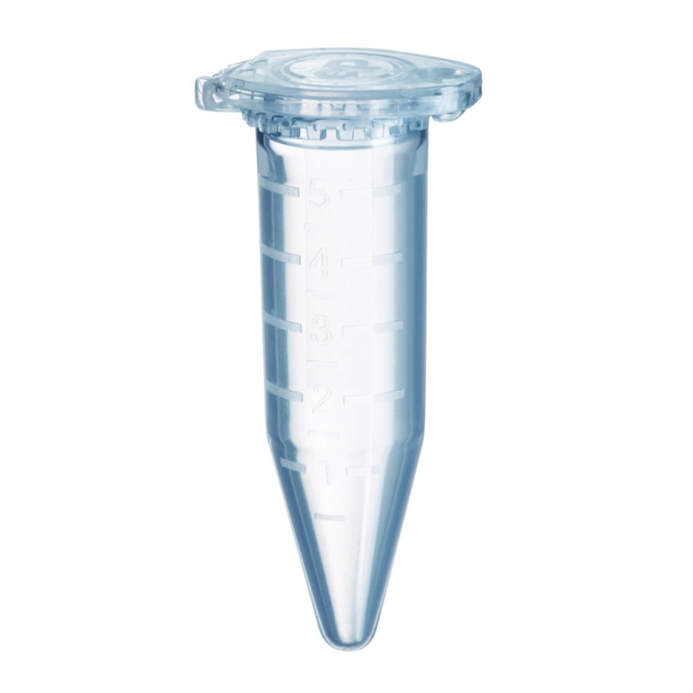Eppendorf Tubes® 5.0 mL, PP, avec couvercle à charnière | Type: Forensic DNA Grade
