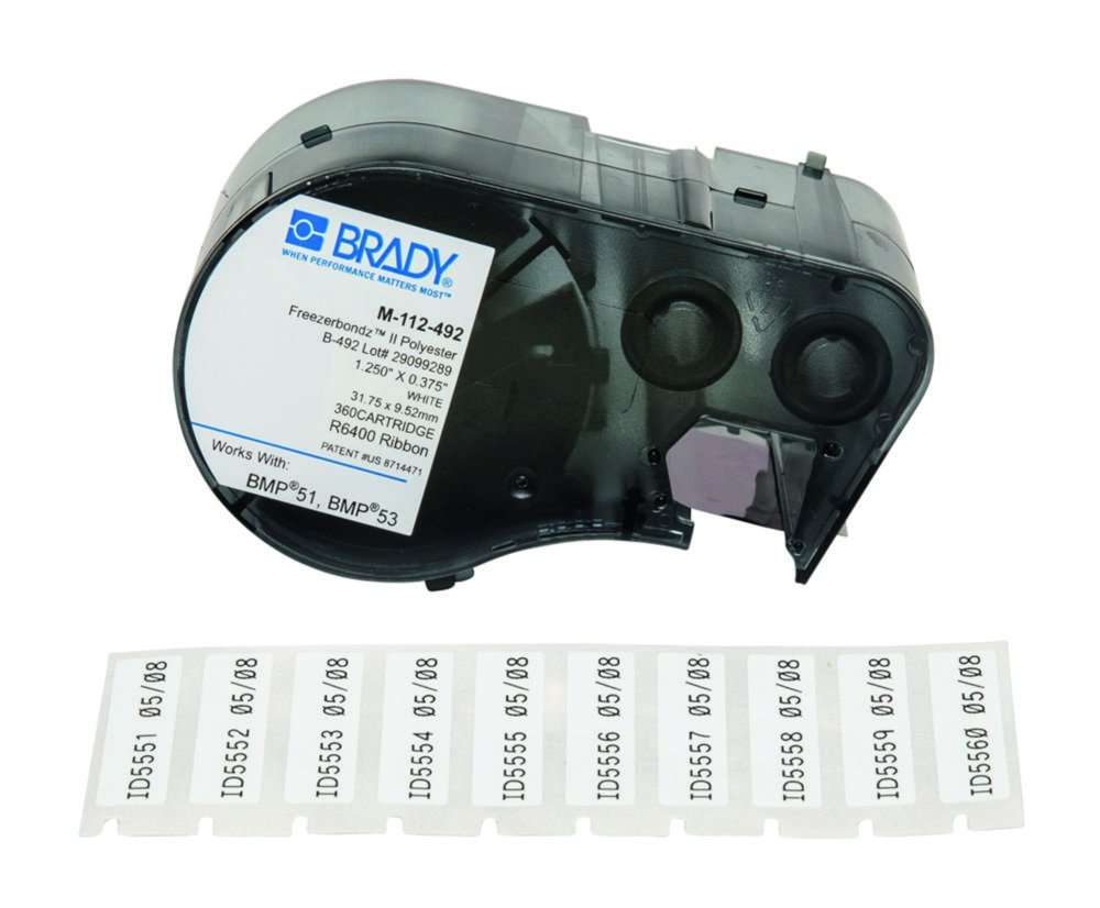 Labels for label printer BMP®51, rectangular | Type: M4-131-499