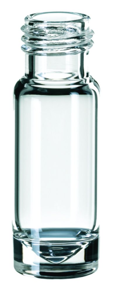 LLG-Gewindeflaschen ND9 (Kurzgewinde), weite Öffnung, Mikroflaschen | Nennvolumen: 1.1 ml